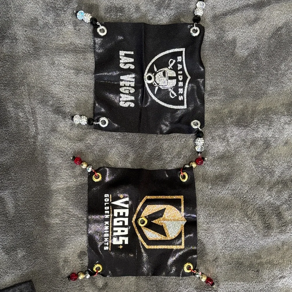 Black Beaded Sports Drink covers - Picture 3 of 3